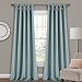 Blue Knotted Curtain Panel Set, 84 in.