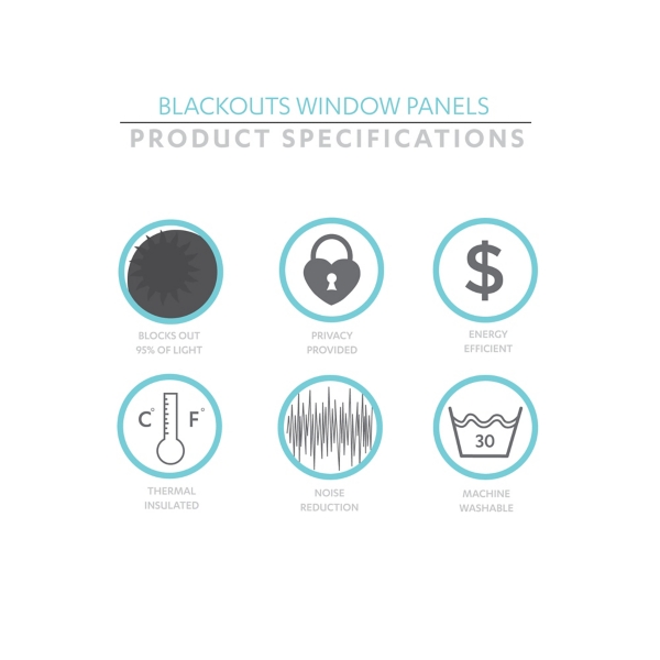 Wheat Knotted Curtain Panel Set, 95 in.