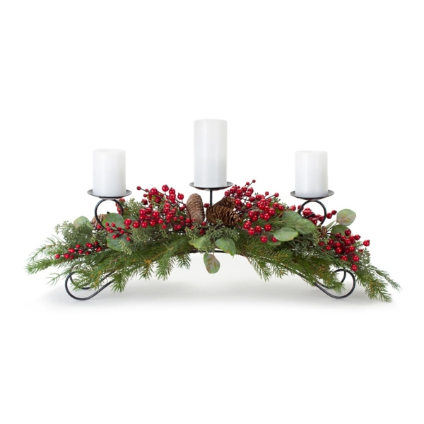 long candle holder centerpiece