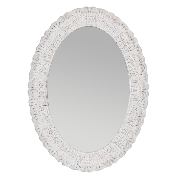 Ornate Distressed Cream Mirror 30x64 In Mirror Ideas