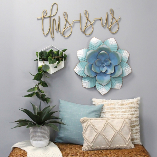 This Is Us Metal Script Wall Plaque Kirklands Home