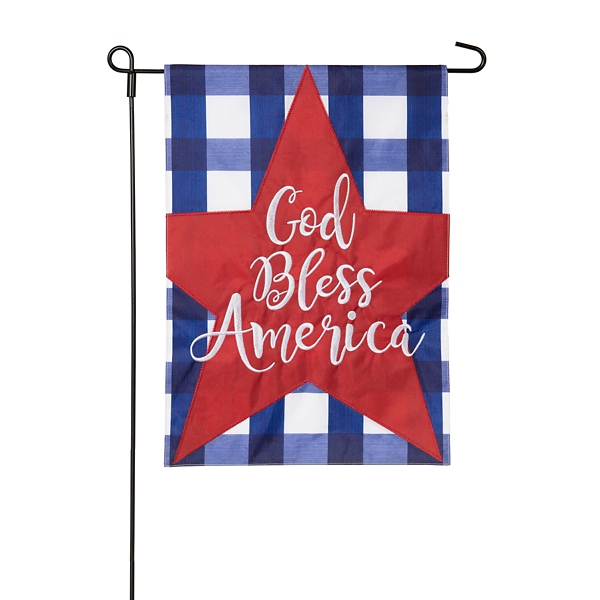 Bandiera americana Federe Bless America Flag