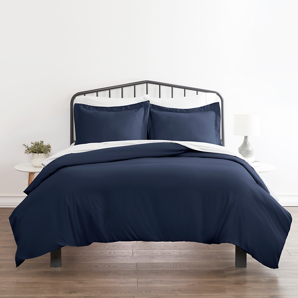 navy blue duvet cover king