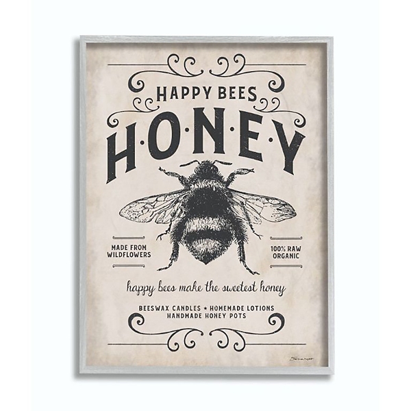 Life Is Better With Bees - Honey Bee Gifts Art Board Print for Sale by  WUOdesigns