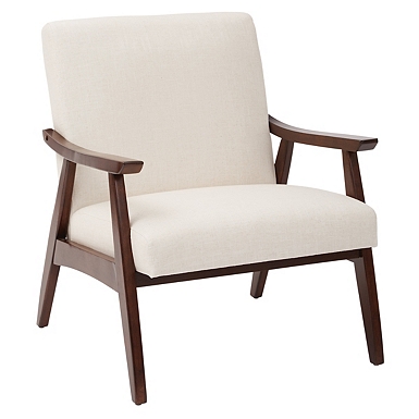 Mckenna tan best sale stripe accent chair