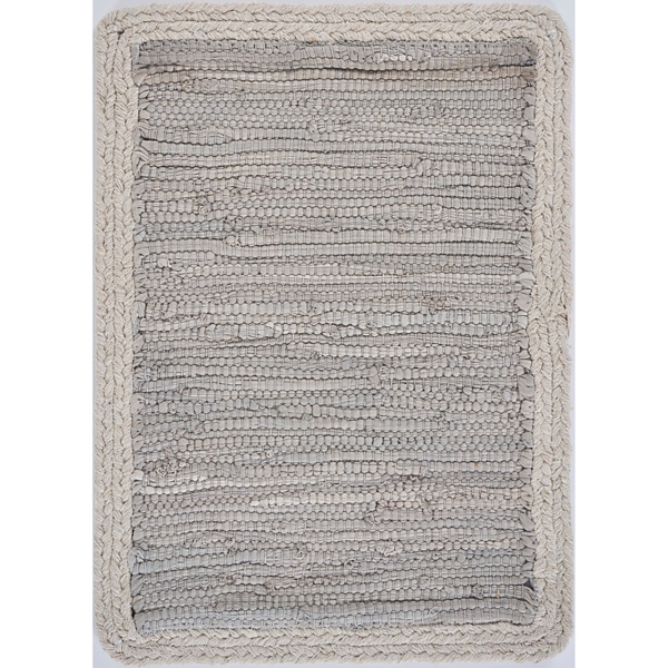Light Gray Bordered Placemats, Set 4 Kirklands Home