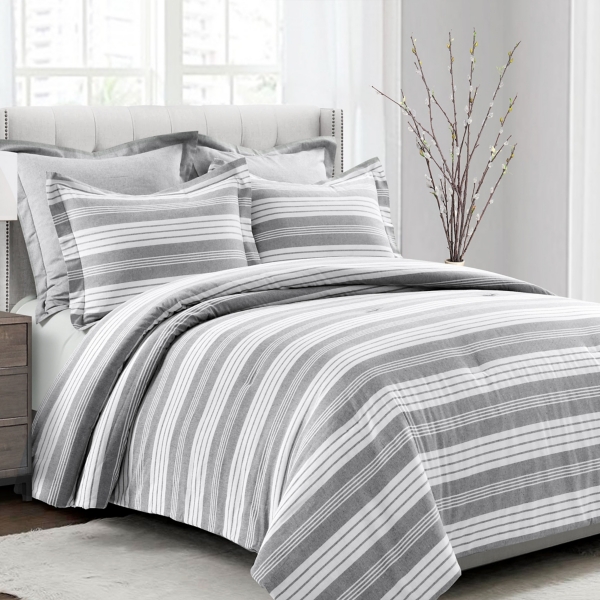 black and gray comforter set queen