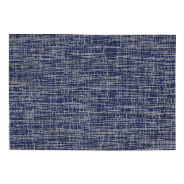 Blue Tweed Placemats, Set of 6