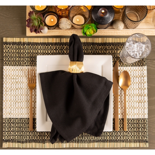 Urban Oasis Reed Placemats, Set of 6