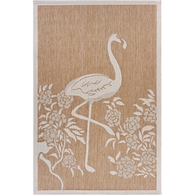 Pink Iridescent LED Lawn Flamingo