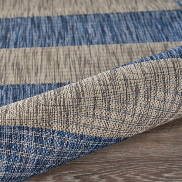 Coastal Stripes Indoor/Outdoor Area Rug, 5x7