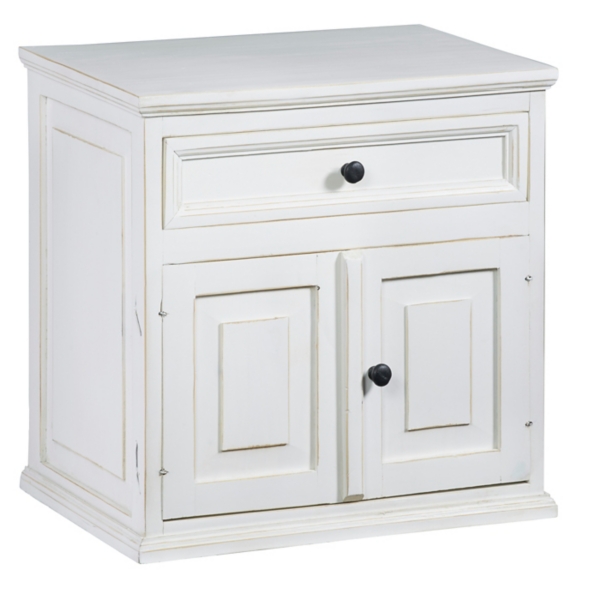 Distressed White Nightstand Kirklands