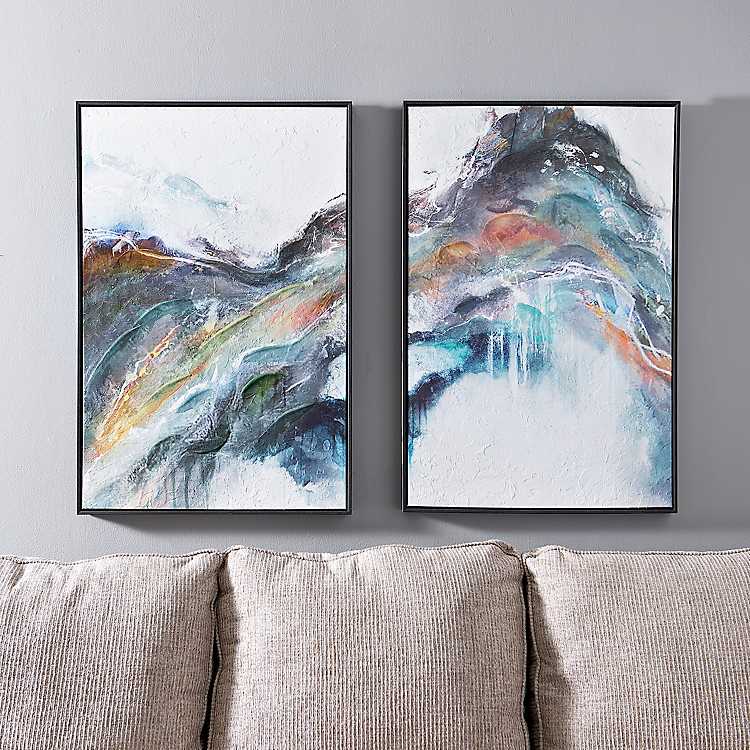 Set Of 2 Abstract Prints