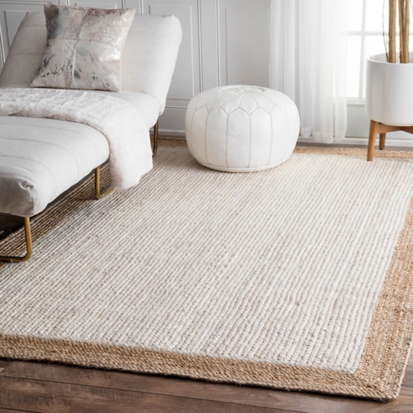 Hand Woven Jute Eugene Area Rug, 4x6 Kirklands Home