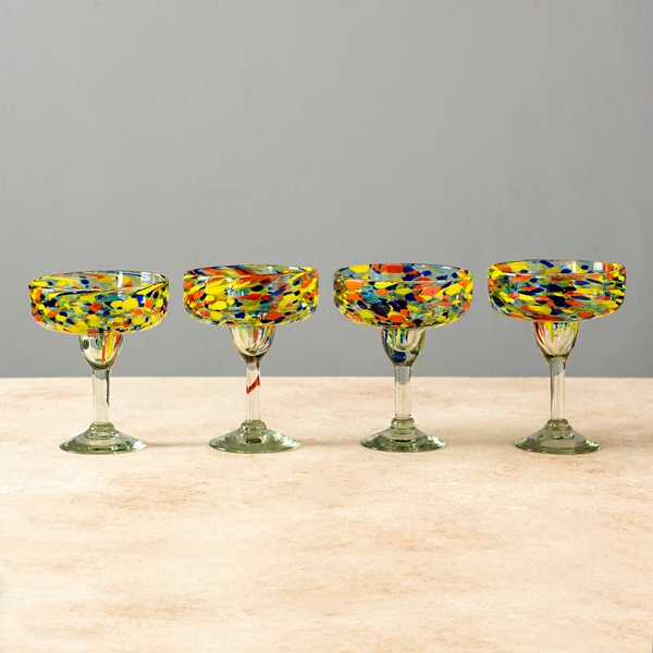 Carnaval Margarita Glasses, Set of 4 Kirklands Home