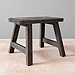 Black Mini Wooden Bench