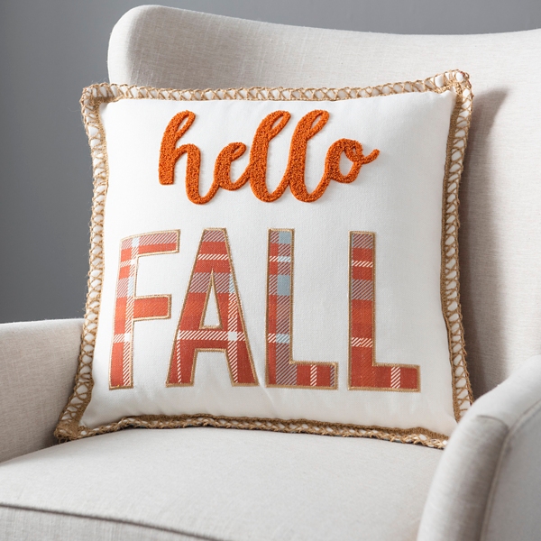 Hello fall online pillow