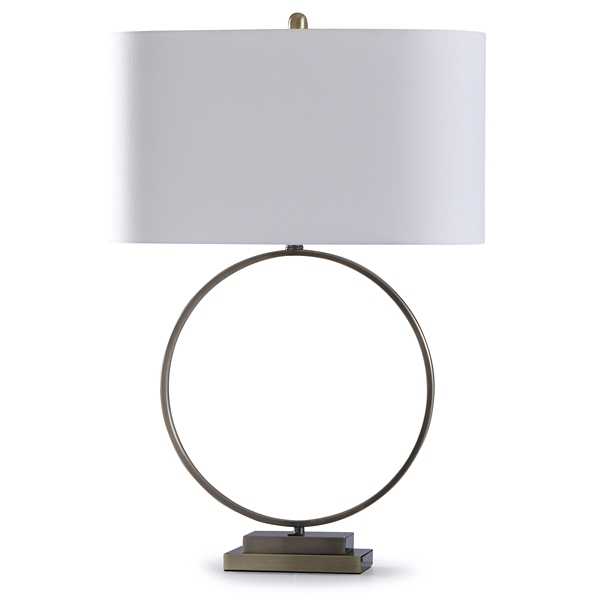 circle table lamp