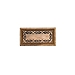 Brown and Black Southwestern Wooden Tray