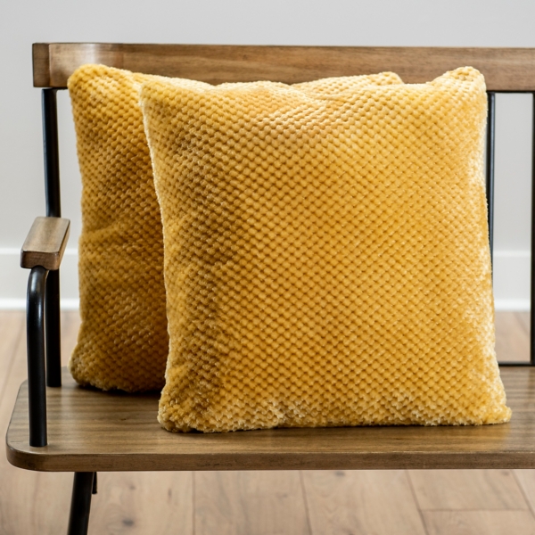 Yellow Heavenly Pillows, Set of 2 | Kirklands Home