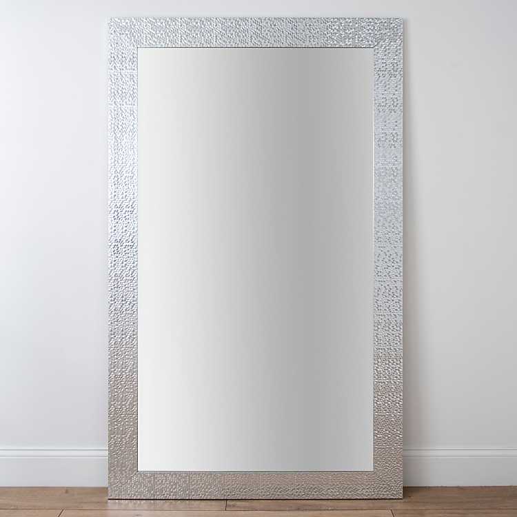 Silver Mosaic Framed Wall Mirror, Silver Mosaic Framed Wall Mirror 27 5×33 5