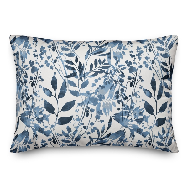 Outdoor pillows clearance blue