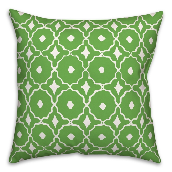 green outdoor pillows