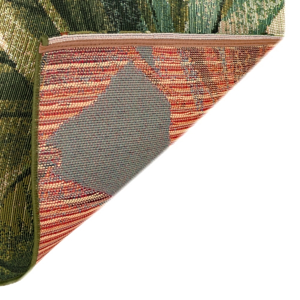 Island Leaf Outdoor Rug, 4x7