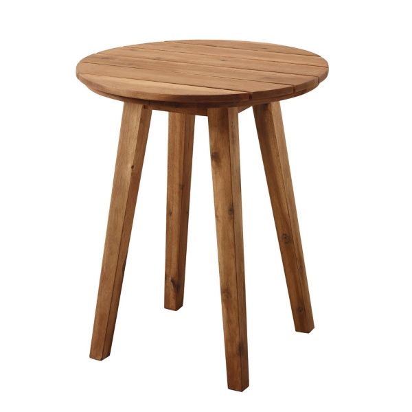 Brown Acacia Outdoor Side Table Kirklands