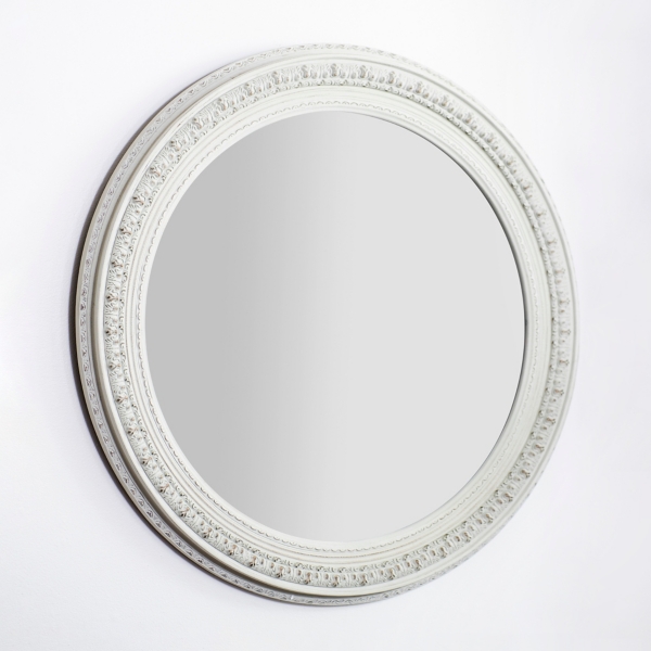 Round Eloise Carved Wooden Mirror Kirklands Home