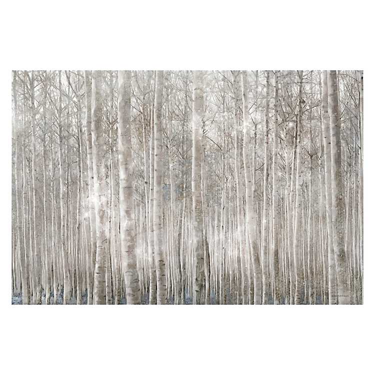Birch Trees Canvas Art Print | Kirklands Home