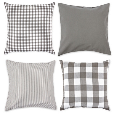 Black and white pillow case hot sale