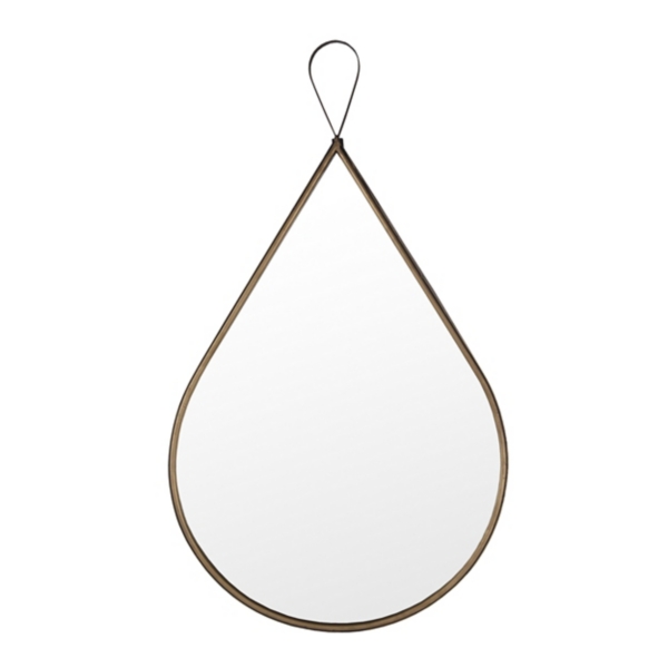Gold Metal Teardrop Wall Mirror Kirklands Home