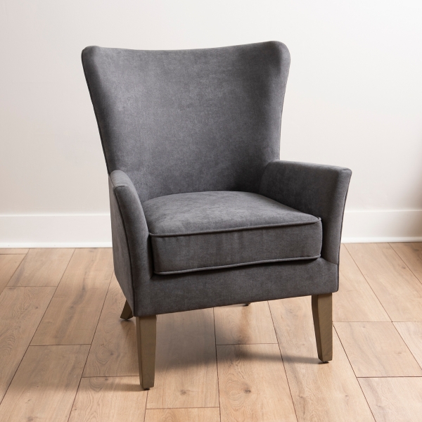 Clinton modern wingback online chair