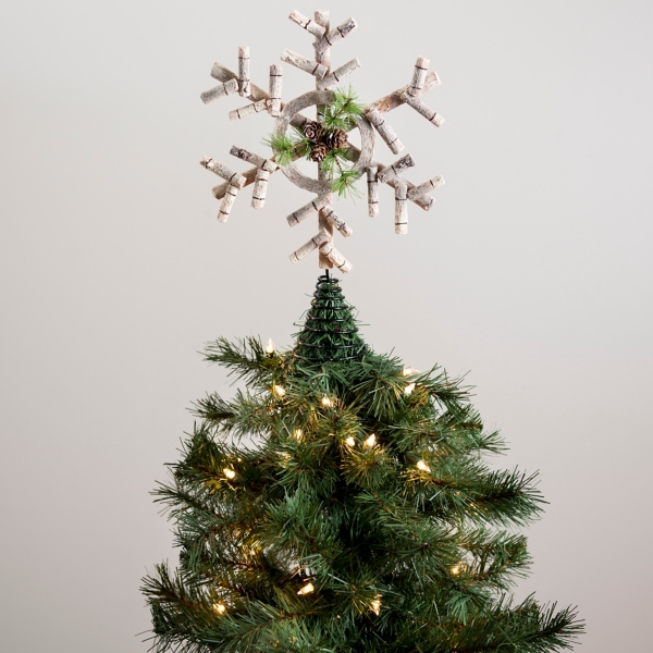 Wooden Star Tree Topper Kirklands Home