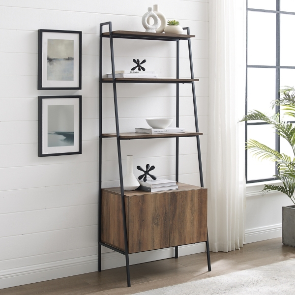 Modern ladder store bookcase