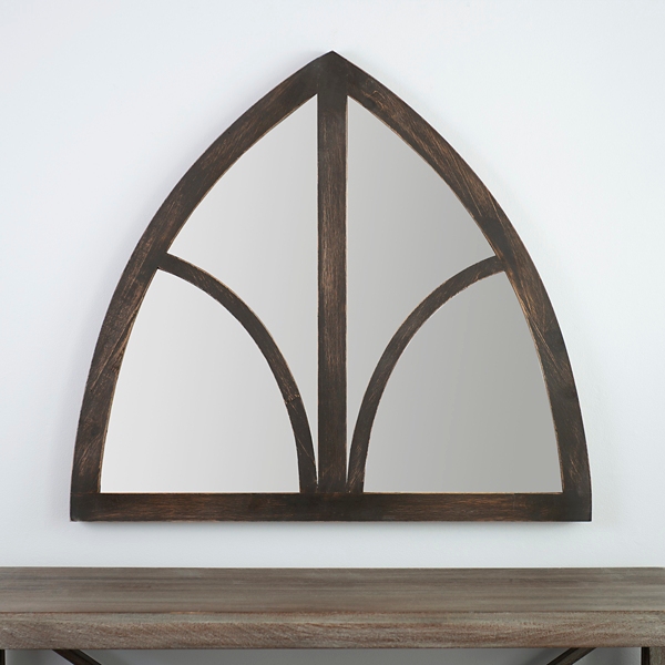 Black Wooden Arch Mirror Kirklands Home