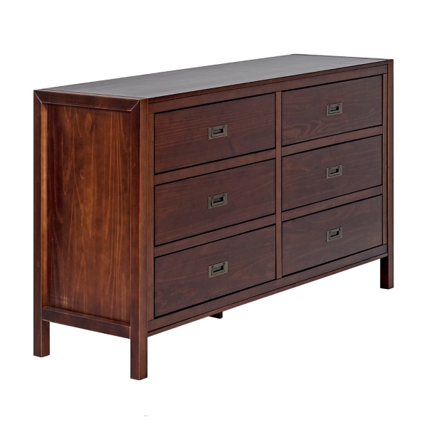 Walnut Classic 6Drawer Dresser Kirklands Home