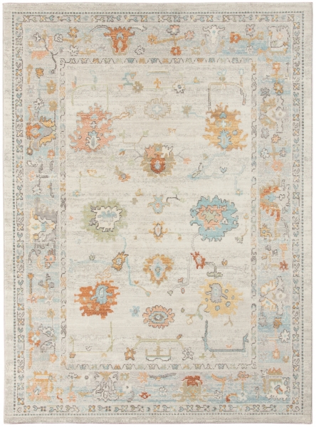 Beige Bohemian Area Rug, 7x9 Kirklands Home