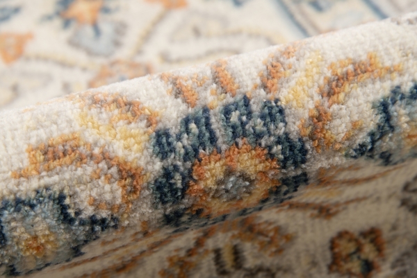 Light Beige Bohemian Area Rug, 7x9