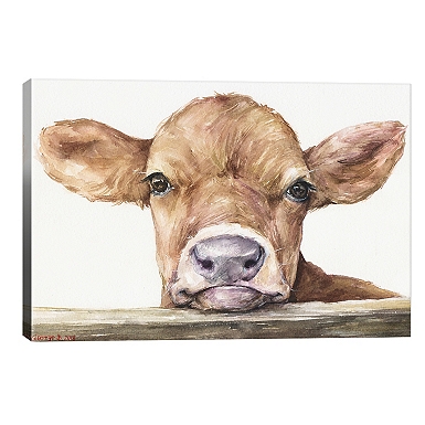 cow print letter L Art Print for Sale by keeganemma