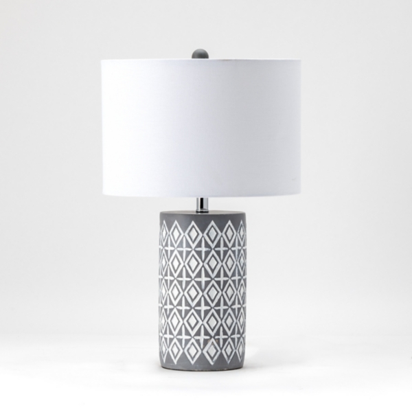 grey modern lamp