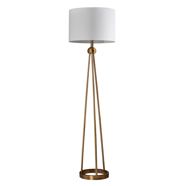 modern bronze floor lamp