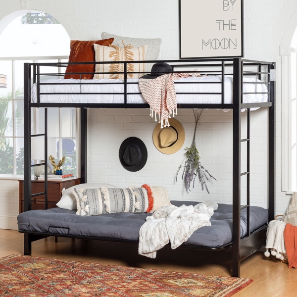 bunk bed over futon