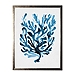 Blue Watercolor Coral I Framed Art Print