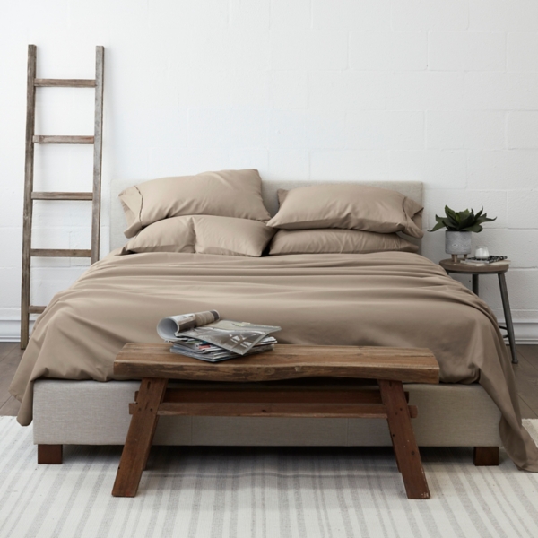 Taupe Ultra Soft 6-pc. King Sheet Set | Kirklands Home