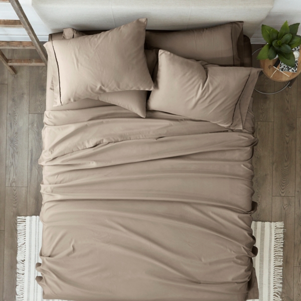 Taupe Ultra Soft 6pc. Queen Sheet Set Kirklands Home