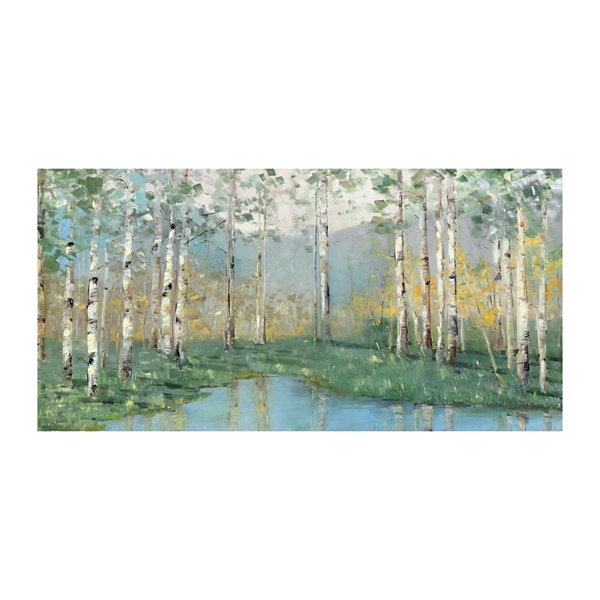 Birch River Giclee Canvas Art Print Kirklands Home
