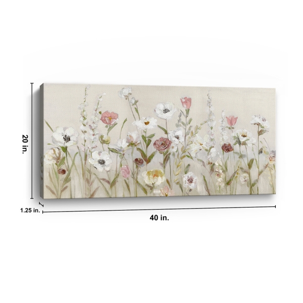 Blooming Around Giclee Canvas Art Print