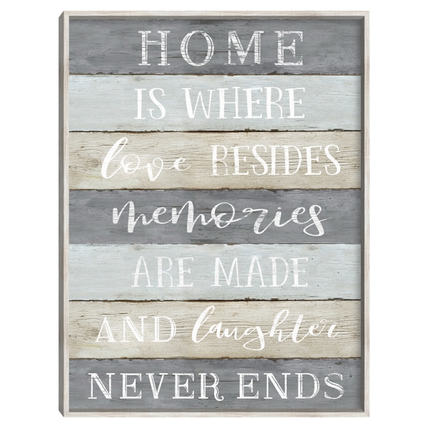 Laughter Never Ends Framed Canvas Art Print | Kirklands Home